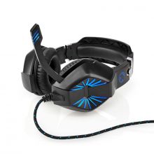 Gaming Headset | Teljes Flet Befed Kialakts | Stereo | USB Type-A / 2x 3.5 mm | Felhajthat Mikrofon | 2.20 m | LED