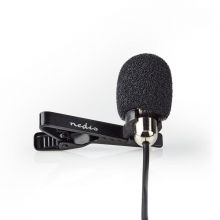 Nedis MICCJ105BK csiptets mikrofon, fekete
