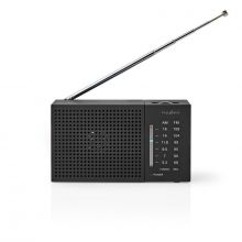 Nedis RDFM1200BK hordozhat FM rdi, Bluetooth, fekete