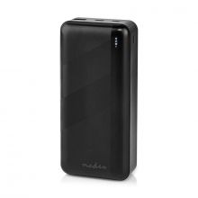 Nedis UPBKPD30000BK Power bank 30.000mAh, fekete