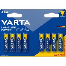 Varta VARTA-4903SO AAA alkaline elem, LR03, 1.5V, 8db