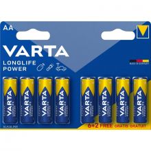 Varta VARTA-4906SO AA alkaline elem, LR6, 1.5V, 8db