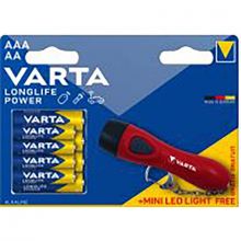 Varta VARTA-92400 4db AA, 4db AAA alkaline elem zseblmpval