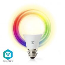 Nedis WIFILRC10E27 SmartLife RGB LED izz, 9W, E27, meleg/hideg fehr s RGB