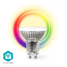 Nedis WIFILRC10GU10 SmartLife RGB LED izz, 4.9W, GU10, meleg/hideg fehr s RGB