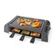 Nedis Nedis FCRA220FBK6 Gourmet raclette grillst, 6 szemlyes