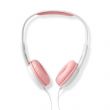 Nedis On-Ear vezetkes fejhallgat | 3.5 mm | Kbel hossz: 1.20 m | 82 dB | Rzsaszn