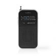 Nedis Nedis RDFM1110SI hordozhat FM rdi, Bluetooth, fekete