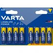 Varta Varta VARTA-4906SO AA alkaline elem, LR6, 1.5V, 8db